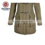 Women's New Design Outdoor Winter Down Coat With Horn Button thumbnail-4