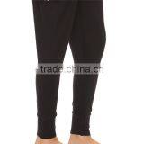 OEM Soft Lounge Ribbed Waist Tapered Leg Imperial Harem Pants Black thumbnail-5