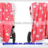 Heart Printed Knit Thin Baby Wool Blanket