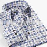 Bulk Customise Wholesale Polyester Cotton Flannel Shirt for Men thumbnail-1
