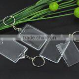 High Quality W/Transparent Plastic Picture Frames Key Chain thumbnail-2