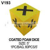 12 SIDED NUMBER COATED PU FOAM DICE thumbnail-3
