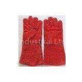 Red Cow Split Leather Working Welding Gloves 11103-2RD thumbnail-1