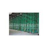 Heavy Duty Green Narrow Aisle Pallet Racking 2.5mm Steel Customized Shelves thumbnail-1