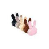 Rabbit Animal Rubber Silicone Coin Purse For Children , Durable Waterproof