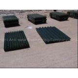 Jaw Plates Steel Spare Crusher Wear Parts With HRc50 For Jaw Crushers DF011