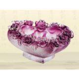 Liu li Art Glass Wedding Decorations Heart to Heart