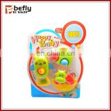 Cheap baby plastic ring rattle