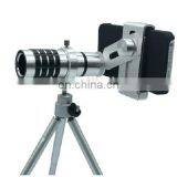 New 12 x Zoom Telescope for IPhone/6/5/4 Samsung Optical Mobile HD Phone Lens Long Focal Camera Universal With Tripod Holder thumbnail-1
