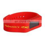 Golden Supplier Customized Oem Silicon Bracelet Colorful Smart Watch Bracelet thumbnail-4