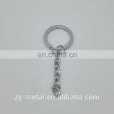 33mm Key Ring for Gifts and Crafts,simple Chrome Plated Key Chain thumbnail-1