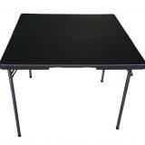 Wicker Folding Table -35'' Plastic Furniture Company Blow Molding Products Supplier Custom Plastic Furniture thumbnail-2