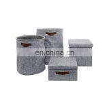 Cheap Felt Small Basket Household Large Storage Organizer Basket thumbnail-2