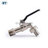 BT2002 Good Market Brass Bibcock Italy Ball Valve Tap thumbnail-2