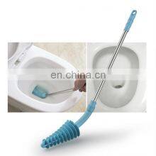 Amazon Hot Sales Toilet Plunger Toilet Dredge Designed for Siphon-Type Stainless Steel Handle With Wall Hook thumbnail-4