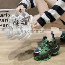 Factory Direct Sale Christmas High-top Thick-soled Luxury Fashion All-match Trend Custom Leather Shoes Breathable Sneakers thumbnail-5