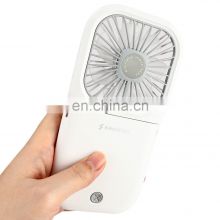 KINGSTAR new portable 3000mAh rechargeable adjustable usb fan with power bank