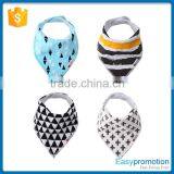 Top Baby Bandana Drool Bibs, Unisex 4-Pack Absorbent Cotton With 2 Snaps, Included Free Pacifier Clip As Baby Gift Set Quality Choice thumbnail-1