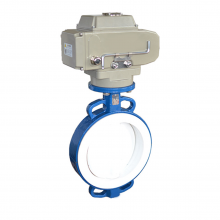 Pneumatic Fluor-lined Butterfly Valve thumbnail-2