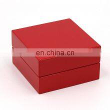 Made in China Red Lacquered Promotion Ashtray Wholesale Custom Made Wooden Cigar Ashtray thumbnail-4