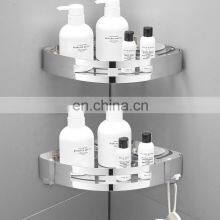 Wholesale Bathroom Accessories Stainless Steel Corner Shelf Rack Bathroom Sets Cheap Bathroom Shelves