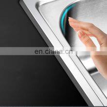 Hot Sales Custom Design Restaurant Kitchen Sink Double Bowl Commercial Stainless Steel Kitchen Sink thumbnail-3