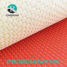 Colorful Embossed Polypropylene Spunbonded Nonwoven Fabric PP Nonwoven Fabric Embossed For Flower Wrapping and Gift Bag thumbnail-2