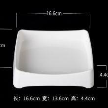 Chinese Round Bowl, Square Plate, Spoon Cutlery Set, PLA Biodegradable Durable Glossy Tableware thumbnail-2