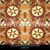 waterproof fireproof art parquet wood laminated wood flooring /HDF art parquet flooring