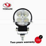 12W Led Driving Light With 4pcs Epistar Led 900lm Led Driving Light