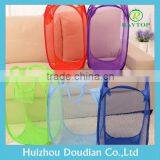 collapsible handle dirty laundry basket for clothes storage