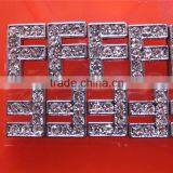 Beautiful 10mm Letters Slide Rhinestone Zinc Alloy Alphabets thumbnail-5