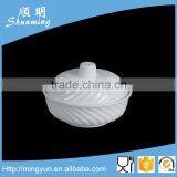Round Melamine Bowl With Lid