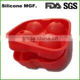 Party Use Christmas Silicone Ice Cube Tray With Lid thumbnail-1