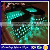 Manufacturer Punching Holes Wholesale Vintage Metal Letters thumbnail-3