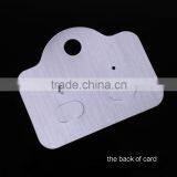 Special Craft Brushed Silver Earring Card Artistic Display thumbnail-4