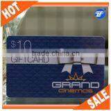 Premier Quality Plastic Pvc Gift Voucher Scratch Card