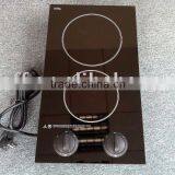 User Friendly Knob Switch Hob Electric Ceramic 2 Hot Plate Cooker