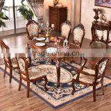 Dining Room Furniture Classical Carved Solid Wooden Base for Dining Table thumbnail-1