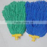 Cotton Wet Mop, 5" Headband, Blue Green thumbnail-4