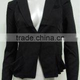 Black Casual Fashion Blazer Women, Ladies Blazer Designs
