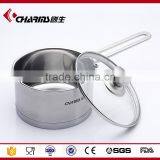Stainless Steel Covered Sauce Pan Induction Ready Stainless Steel Saucepan thumbnail-2