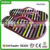 New Style Unisex Rainbow Flip Flops for Summer Beach Slippers