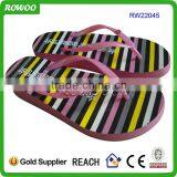 New style unisex rainbow flip flops for Summer Beach Slippers