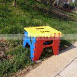 PP Plastic Colorful Portable Folding Step Stool thumbnail-2