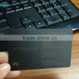 Transparent Hot Stamp Gold Foil Frosted Card thumbnail-3