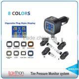 Auto Car Cigarette Lighter TPMS Tire Pressure Gauge With 4 Internal Sensors Quality Choice