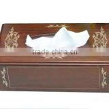 Wood Tissue Box HQW110231