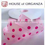 Slit Edge Printed Polyester Satin Ribbon thumbnail-1