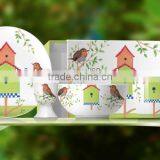 PORCELAIN DINNER PLATES 4PCS BREAKFAST SET CHILDREN BREAKFAST SET SDK0031